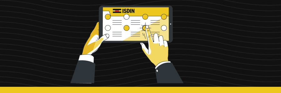 Aplicación móvil para comerciales – ISDIN App