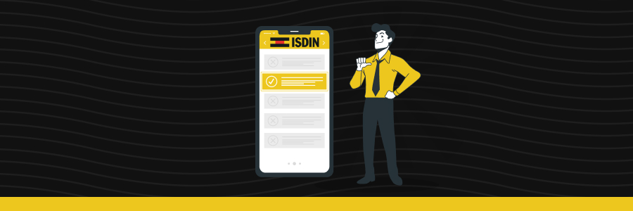 Aplicación móvil para comerciales – ISDIN App