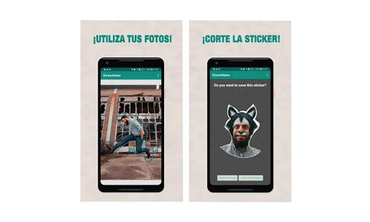 App de mensajeria Sticker Maker Studio