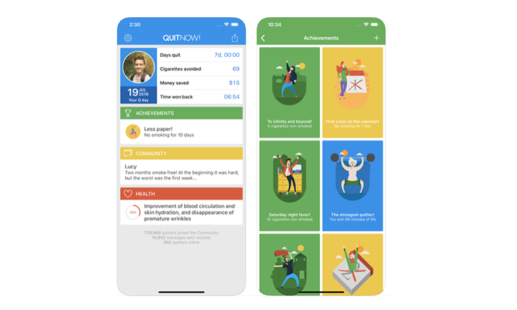 App para dejar de fumar