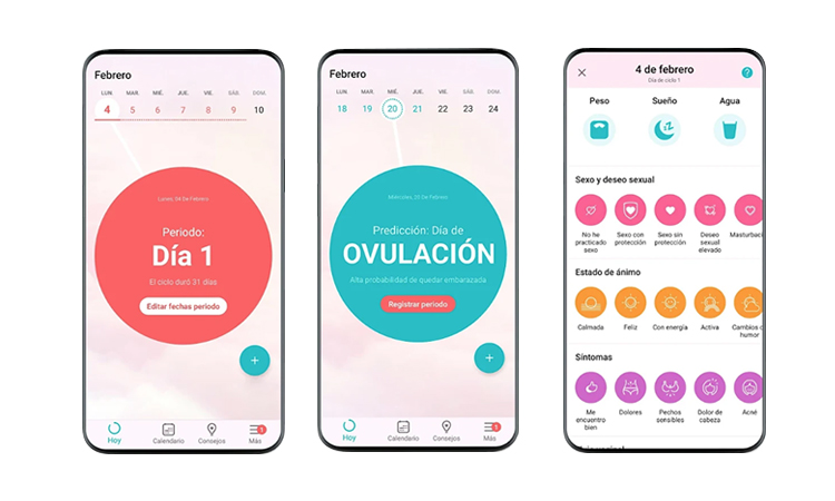 Apps para mujeres Flo