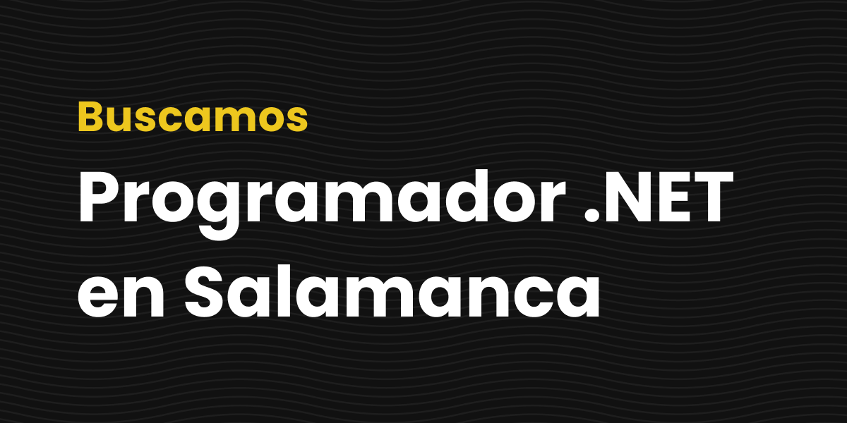 analista programador .net senior
