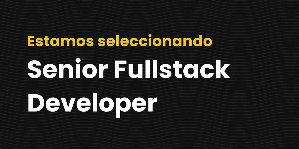 senior fullstack developer