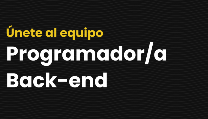 programador back-end