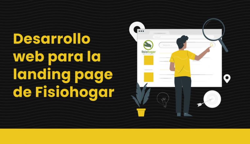 desarrollo web para landing page